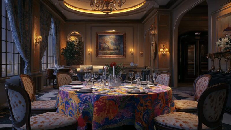 5 raisons d’opter pour une nappe ronde toile ciree elastiquee plutot qu’une nappe classique