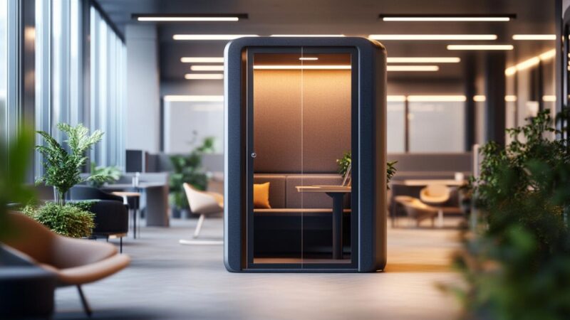 Pourquoi opter pour la location de cabine acoustique pour vos espaces professionnels