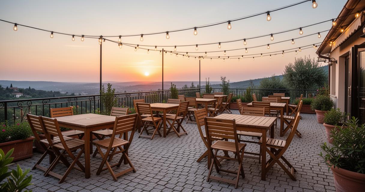 Comparatif des meilleurs fournisseurs de tables et chaises pour terrasse professionnelle